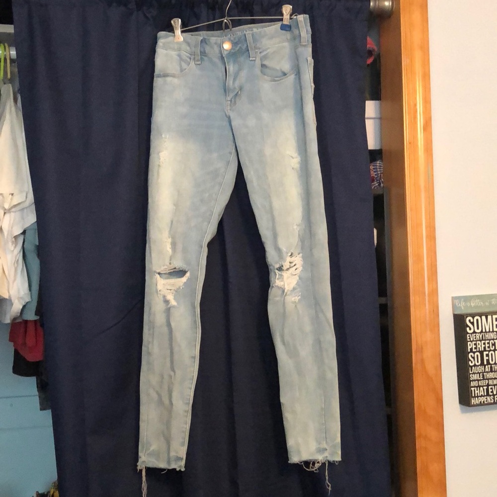 American Eagle Jeans (360 super stretch size 6)